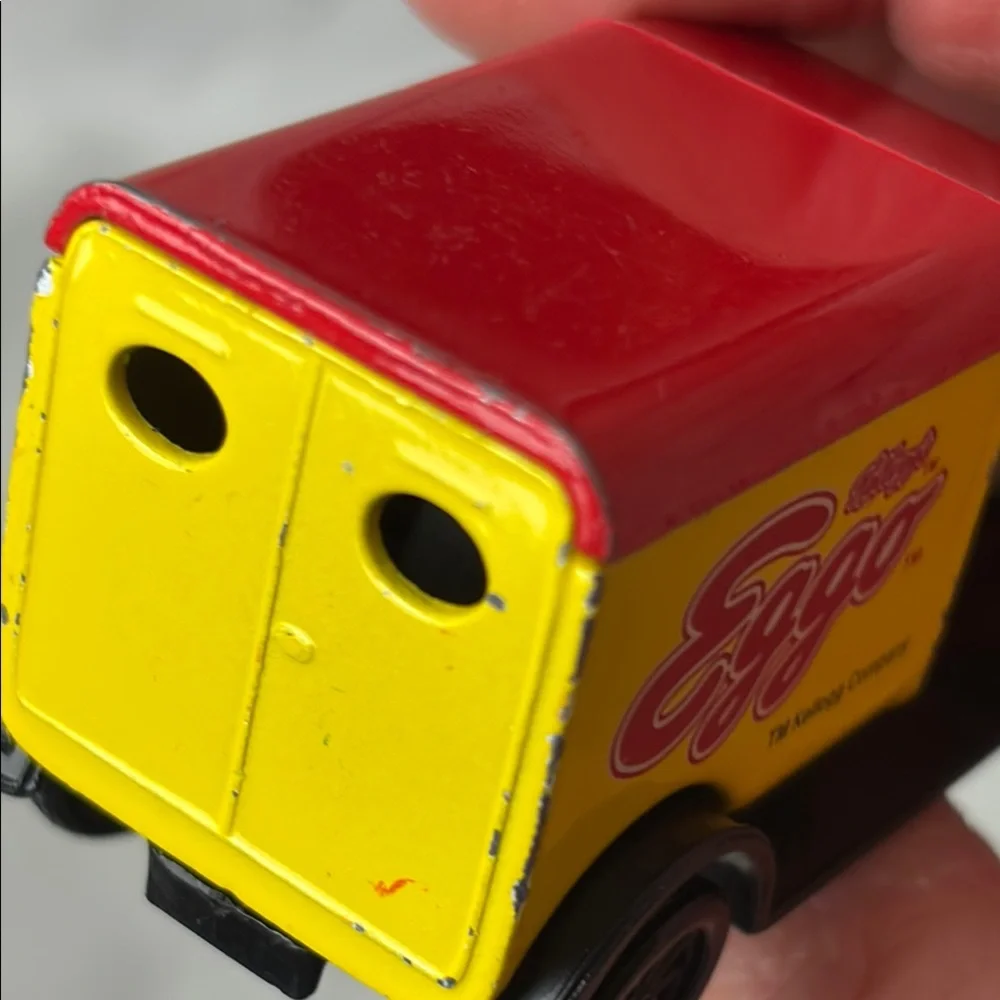 Vintage Kellogg’s Collectible Kids Toy Car - Red and Yellow